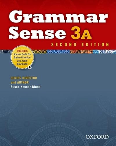 Imagen de archivo de Grammar Sense 3A Student Book with Online Practice Access Code Card a la venta por HPB-Red