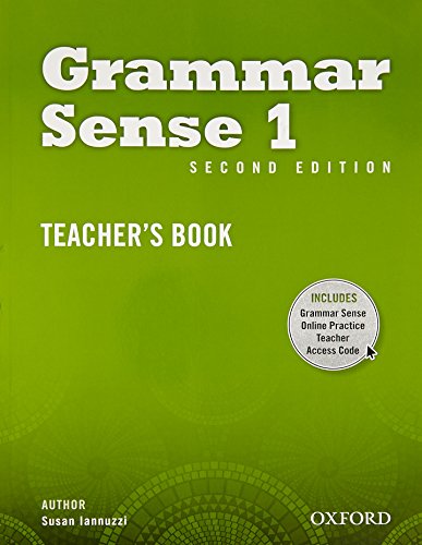 9780194489386: Grammar Sense: 1: Teacher's Book with Online Practice Access Code Card