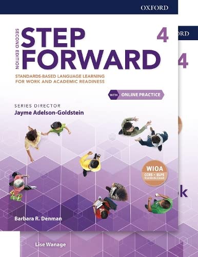 Imagen de archivo de Step Forward Level 4 Student Book and Workbook Pack with Online Practice: Standards-based language learning for work and academic readiness (Step Forward 2nd Edition) a la venta por GF Books, Inc.