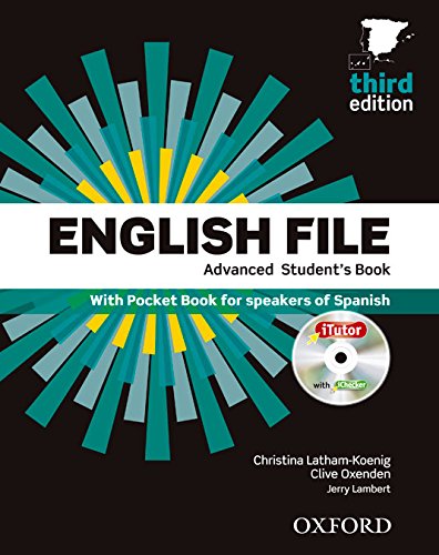 9780194502092: ENGLISH FILE 3RD EDITION ADVANCED. STUDENT'S BOOK + WORKBOOK WITHOUT K