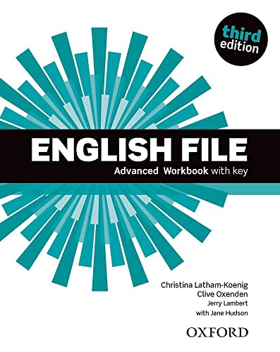 Stock image for English File 3rd Edition Advanced. Workbook with Key for sale by PAPER CAVALIER UK