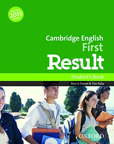 9780194502849: Cambridge English: First Result: Student's Book: Fully updated for the revised 2015 exam