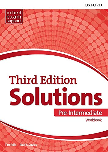 Stock image for Solutions 3rd Edition Pre-Intermediate. Workbook (Solutions Third Edition) for sale by medimops