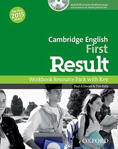 Stock image for First Result Workbook with Key Exam CD-R Pack 2015 Edition for sale by Books Books Books