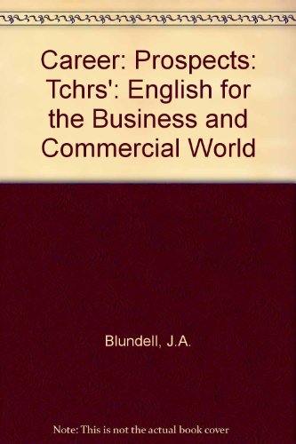 9780194513227: Prospects: Tchrs' (Career: English for the Business and Commercial World)