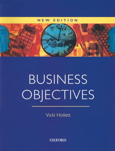 BUSINESS OBJECTIVES - VICKI HOLLETT