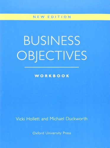 9780194513920: Business Objectives New Edition: Business Objectives: Workbook New Edition