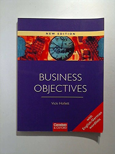 Beispielbild fr Business Objectives. zum Verkauf von medimops