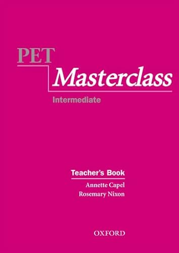 Beispielbild fr Pet Masterclass: Teacher's Book zum Verkauf von medimops