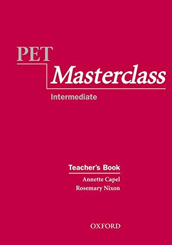 Imagen de archivo de Pet Masterclass: Teacher's Book a la venta por medimops