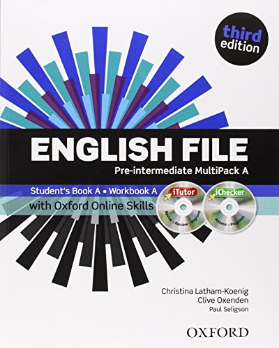 9780194517966: English File third edition: Pre-intermediate: MultiPACK A with Oxford Online Skills: The best way to get your students talking