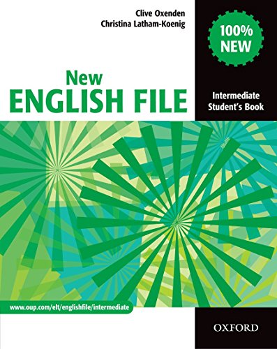 Beispielbild für New English File: Intermediate: Student's Book: Six-level general English course for adults zum Verkauf von WorldofBooks
