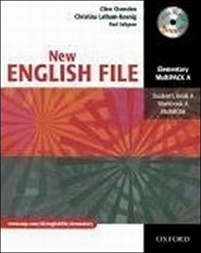 Beispielbild fr New English File: Elementary. MultiPACK A Six-level general English course for adults (Pack) zum Verkauf von Iridium_Books