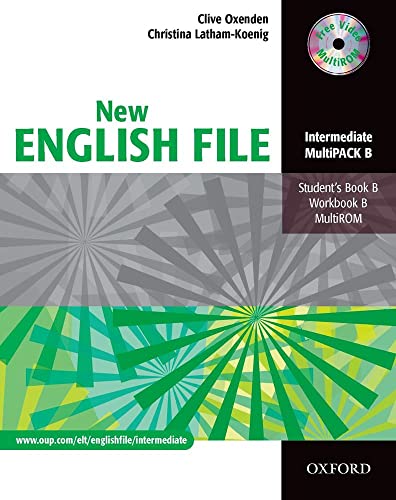 9780194518321: New English File Intermediate. MultiPack B: Six-level general English course for adults (New English File Second Edition)