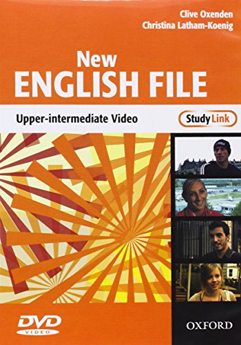 Stock image for New English File Upper-Intermediate: Upper-Intermediate StudyLink Video Six-level general English course for adults (Video, DVD) for sale by Iridium_Books