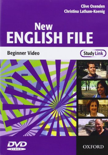 Stock image for New English File: Beginner StudyLink Video Six-level general English course for adults (Video, DVD) for sale by Iridium_Books