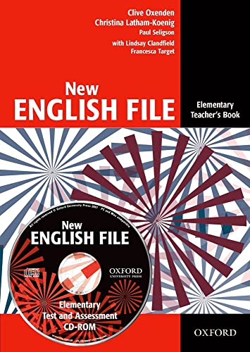 Imagen de archivo de New English File Elementary. Teacher's Book Pack a la venta por Phatpocket Limited