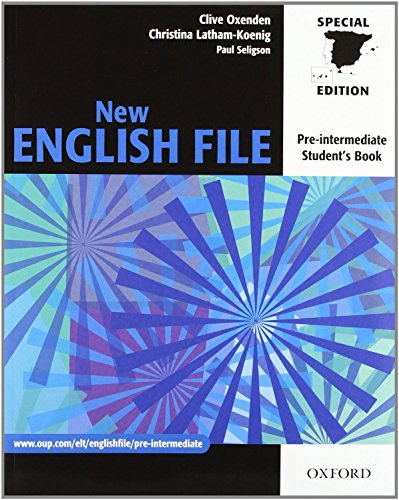 Stock image for New English File Pre-Intermediate for sale by Iridium_Books