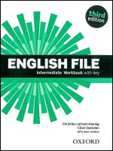 Beispielbild fr English File 3rd Edition Intermediate. Workbook with Key zum Verkauf von Hamelyn