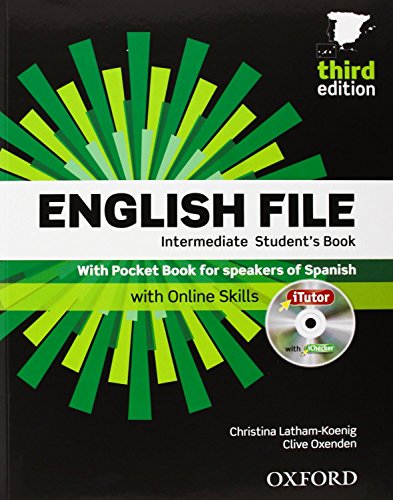 9780194519915: English File 3rd Edition Intermediate. Student's Book + Workbook with Key Pack