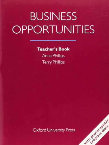 9780194520294: Business Opportunities: Teacher's Book