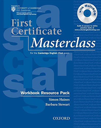 Stock image for First Certificate Masterclass:: Workbook Resource Pack without key (Pack) for sale by Iridium_Books