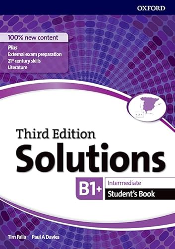 Beispielbild fr Solutions Intermediate. Student's Book 3rd Edition zum Verkauf von medimops