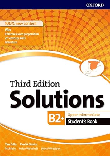 Beispielbild fr Solutions Upper-intermediate. Student's Book 3rd Edition - 9780194523660 zum Verkauf von Hamelyn