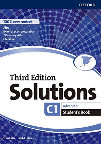 Imagen de archivo de Solutions 3rd Edition Advanced. Student's Book (Solutions Third Edition) a la venta por medimops