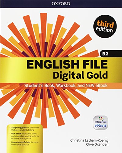 9780194524735: English file gold. B2 premium. Student's book-Workbook. Per le Scuole superiori. Con e-book. Con espansione online