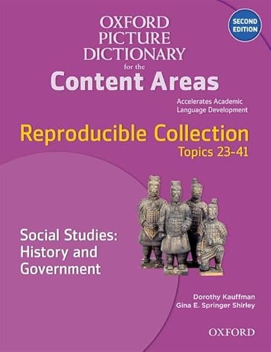 Stock image for Oxford Picture Dictionary for the Content Areas Reproducible: Social Studies History & Government for sale by Wonder Book