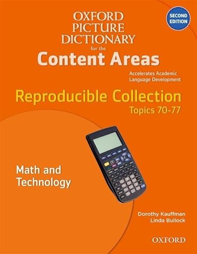 Beispielbild fr Oxford Picture Dictionary for the Content Areas: Reproducible Math and Technology zum Verkauf von Blackwell's