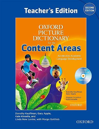 9780194525459: Teacher's Book and Audio CD Pack (Oxford Picture Dictionary for the Content Areas)