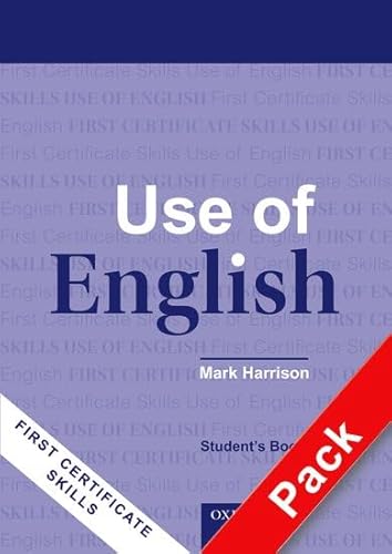 9780194528269: First Certificate Skills: Use of English, New Edition: FCE skills use of english. Student's book-Answer booklet. With key. Per le Scuole superiori