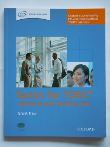 9780194529594: Tactics for TOEIC Listening and Reading Test Pack