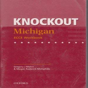 Stock image for KNOCKOUT MICHIGAN: ECCE WORKBOOK. for sale by Cambridge Rare Books