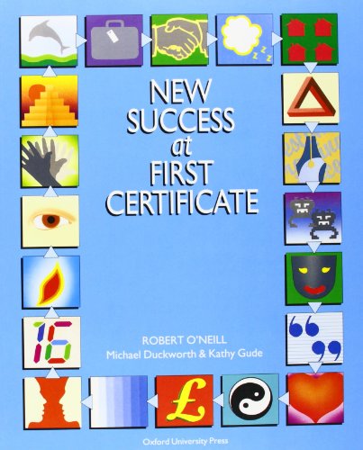 Beispielbild fr NEW SUCCESS AT FIRST CERTIFICATE zum Verkauf von Ammareal