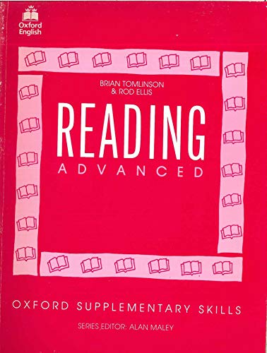 Beispielbild fr Oxford Supplementary Skills: Advanced: Reading zum Verkauf von AwesomeBooks