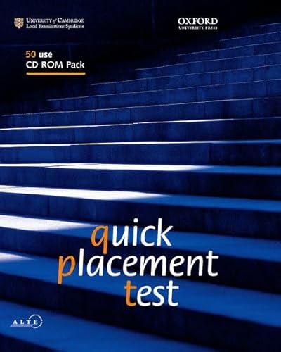 9780194535830: Quick Placement Test: 50 user CD-ROM Pack