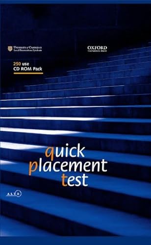 9780194535847: Quick Placement Test: 250 user CD-ROM Pack(Revised edition)