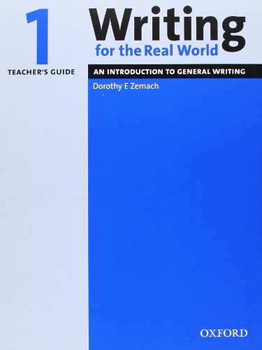 9780194538206: Writing for the Real World: 1: Teacher's Guide