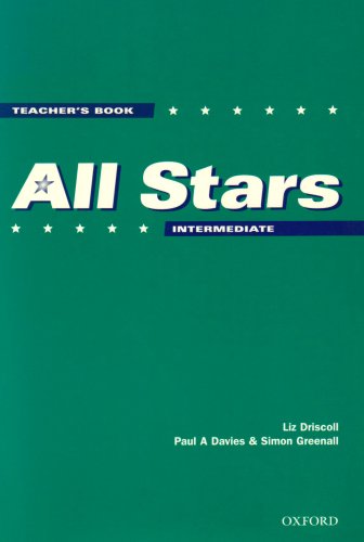 Imagen de archivo de ALL STARS: INTERMEDIATE TEACHER'S BOOK. a la venta por Cambridge Rare Books