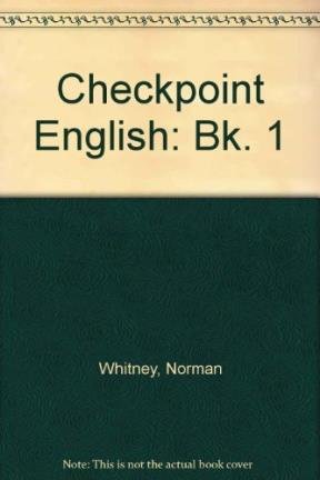 Imagen de archivo de Checkpoint English: Bk. 1 a la venta por medimops