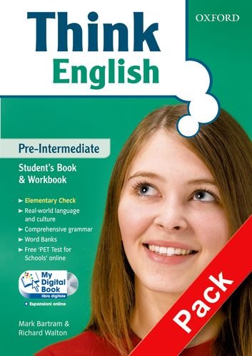 9780194548809: Think English. Pre-intermediate. Entry book-Student's book-Workbook-Culture book-My digital book. Per le Scuole superiori. Con CD-ROM. Con espansione online
