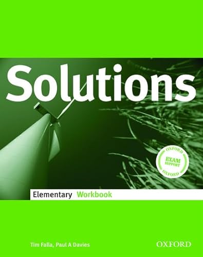 Solutions Elementary: Workbook (9780194551557) by Falla, Tim