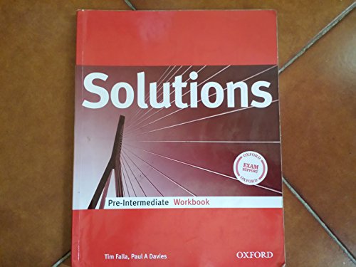 Beispielbild fr Solutions Pre-intermediate: Workbook zum Verkauf von medimops