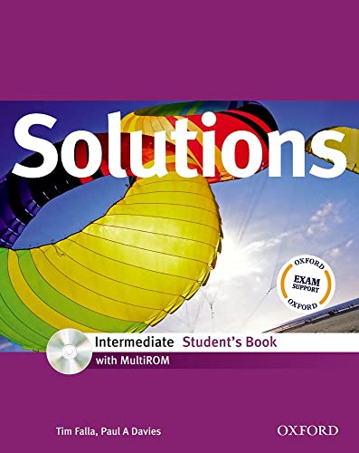 Beispielbild fr Solutions Intermediate: Student's Book with MultiROM Pack zum Verkauf von medimops