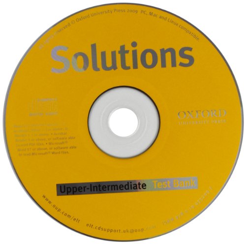 9780194552097: Solutions Upper-Intermediate: Test Bank MultiROM