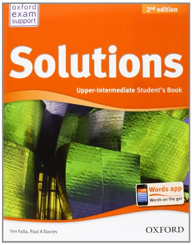 Imagen de archivo de Solutions: Upper-Intermediate: Student's Book a la venta por WorldofBooks