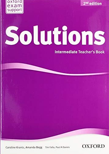 Imagen de archivo de Solutions: Intermediate: Teacher's Book a la venta por Revaluation Books